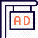 Ads Display Two  Icon