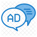 Chat Chatting Advertising Icon