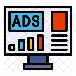 Ads Graph  Icon