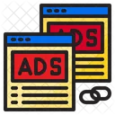 Ads Link Advertisement Link Advertise Link Icon