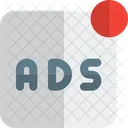 Ads Live Online Advertising Advertising Icon