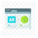 Ads Money Native Advertising Ads Payment Icon