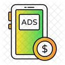 Ads Money  Icon