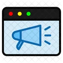Ads Page Ads Megaphone Icon