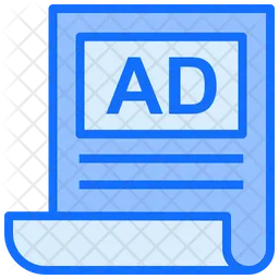 Ads Paper  Icon