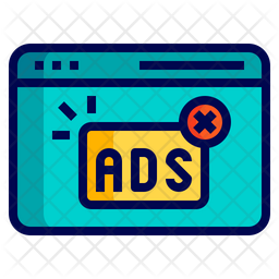 Ads Popup Icon Of Colored Outline Style Available In Svg Png Eps Ai Icon Fonts