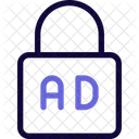 Ads Protection Advertising Lock Private Advertising Icon