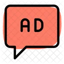 Ads Response Chat Message Icon