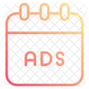 Ads shedule  Icon