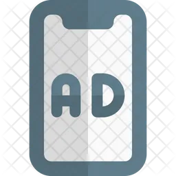 Ads Smartphone  Icon