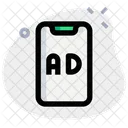 Ads Smartphone  Icon