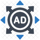 Ads spread direction  Icon