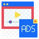 Ads video  Icon