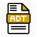 Adt Datei Dokument Symbol