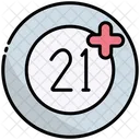 21 Adult Plus Icon