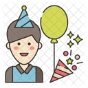 Adult Birthday Party  Icon