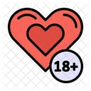 Adult Love Teenager Heart Teen Heart Icon