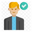 Adult Man  Icon