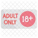 Adult only  아이콘