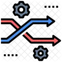 Advance Analysis Operation Automatic System Icon