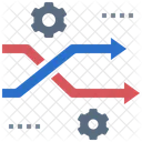 Advance Analysis Operation Automatic System Icon