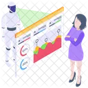 Ai Dashboard Advance Analytics Futuristics Icon