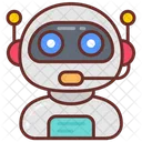 Advanced Ai Assistant Artificial Intelligence Robot Icon