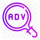 Advanced Search Adv Loupe Icon