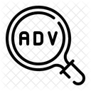 Advanced Search Adv Loupe Icon