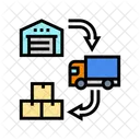 Advanced Supply Chain Icon