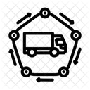 Advanced Supply Chain Icon