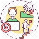 Advance Career Promotion Icon