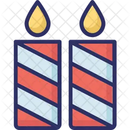 Advent candle  Icon