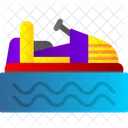 Adventure Amusement Boat Icon