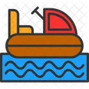 Adventure Amusement Boat Icon