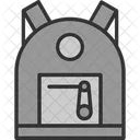 Adventure Backpack Bag Icon