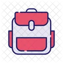 Adventure Bag Camping Bag Tourist Bag Icon