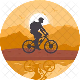 Adventure cycling  Icon