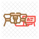 アドベンチャー、ガス、バーナー アイコン
