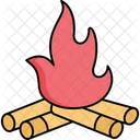 Adventure Bonfire Campfire Icon