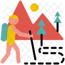 Adventure Travel Nature Icon