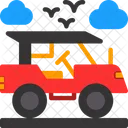Adventure Vehicle Travel Transport Exploration Vehicle Icon