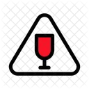 Advertencia Fragil Manipular Con Cuidado Icono