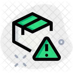 Advertencia de la caja de entrega  Icono