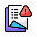 Documento Papel Etiqueta Icono