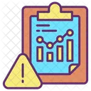 Analisis De Datos Advertencia De Analisis De Datos Alerta De Analisis De Datos Icono