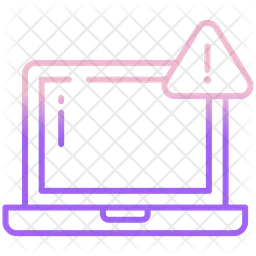 Advertencia de computadora portátil  Icono