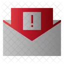 Correo Precaucion Advertencia Icono