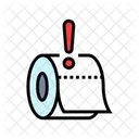 Diarrea Advertencia Causas Icono