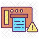 Iwarning Advertencia De Fax Fax De Alerta Icono
